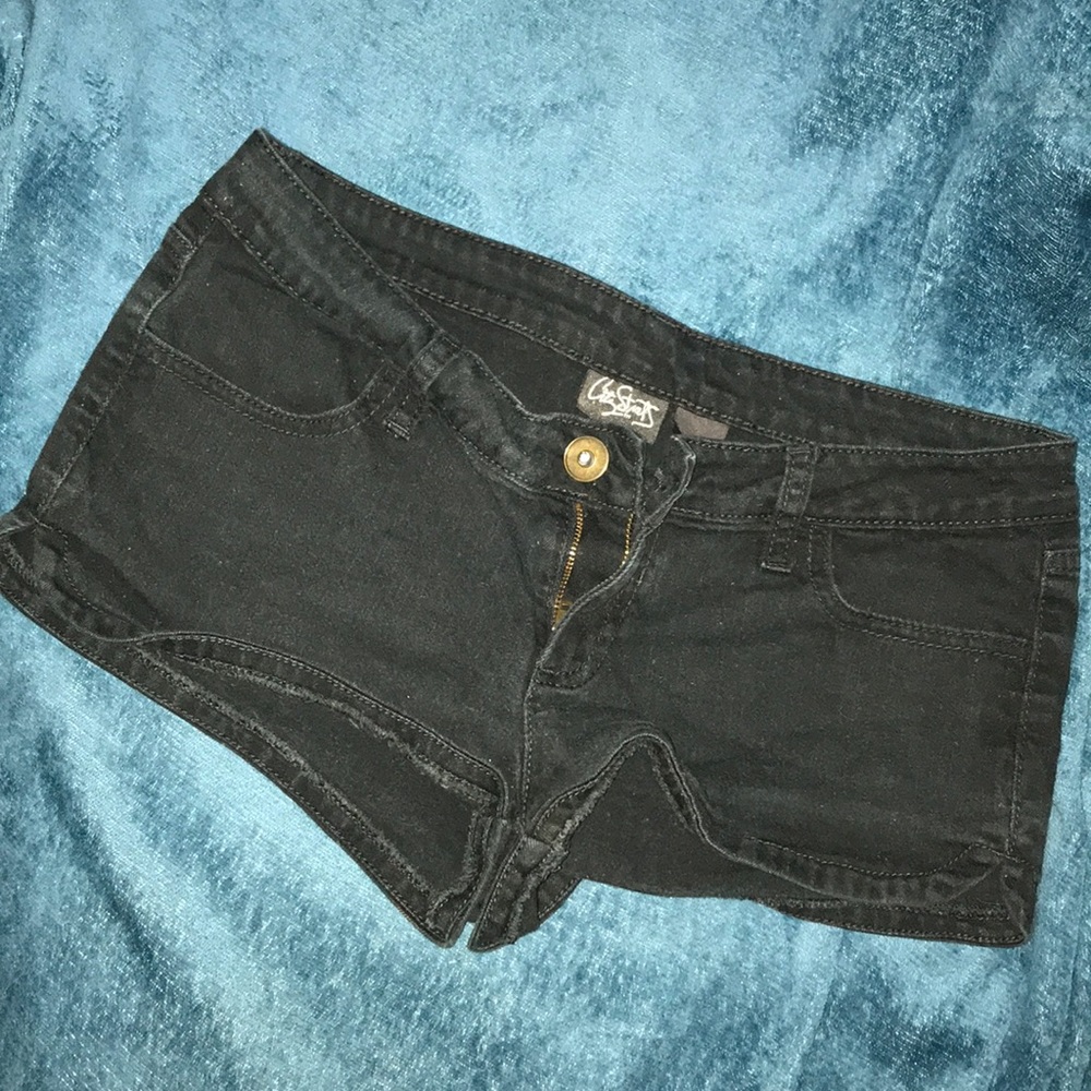 Black shorts